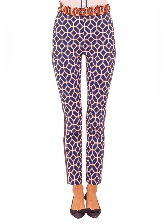 GRETCHEN SCOTT Pants - GRETCHEN SCOTT Gripeless Pull On Pants Lucy In The Sky With Diamonds Navy Shrimp